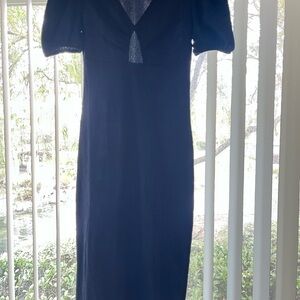 Classy Navy Blue Dress Size S